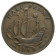 1949 * Half 1/2 Penny Grande-Bretagne "George VI - Golden Hind" (KM 868) TTB