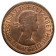 1964 * Half 1/2 Penny Grande-Bretagne "Élisabeth II - Golden Hind" (KM 896) FDC