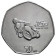 2014 * 50 Pence Île de Man "Tourist Trophy"