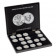 Coffret 20 Monnaies Argent "American Eagle" en Capsules * Leuchtturm