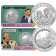 2021 * 5 Euro BELGIQUE "75 Ans Blake e Mortimer" Coincard BU