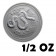 2013 P * 50 Cents Argent 1/2 OZ Australie "An du Serpent" BU