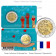 2022 * 2 Euro BELGIQUE "Héros de la Pandémie" Version Français Coincard