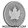 2018 * 5 Dollars Argent 1 OZ Canada "Feuille d'Érable - Maple Leaf - Incuse" BU