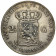 1870 * 2-1/2 (2,5) Gulden Argent Pays-Bas "William III" (KM 82) prTTB