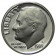 1989 S * 10 Cents (Dime) Dollar États-Unis "FD Roosevelt" (KM 195a) BE