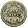 1904 (P) * 10 Cents (Dime) Dollar États-Unis "Barber Dime" (KM 113) TB