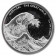 2017 * 1 Dollar Argent 1 OZ Fidji "Hokusai - The Great Wave" BU
