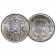 1945 S * 1/4 Gulden Argent Indes Orientales Néerlandaises - Netherlands East Indies (KM 319) FDC
