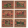 1921 * Lot 6 Notgeld Allemagne 25 . 50 . 75 Pfennig, 1 Mark "Basse-Saxe - Leer" (782)