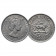 1955 H * 50 Cents - 1/2 Shilling Afrique Orientale Britannique - British East Africa "Élisabeth II" (KM 36) TTB