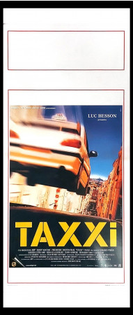 1999 * Cartel Cinematográfico "Taxxi - Samy Naceri, Frédéric Diefenthal" Comedia (A-)