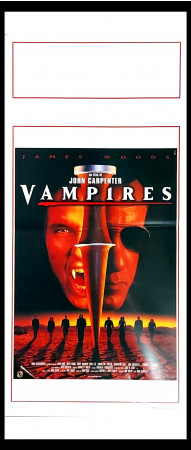 1998 * Cartel Cinematográfico "Vampires - James Woods, Sheryl Lee" Horror (A-)