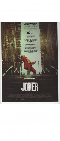 2019 * Cartel Cinematográfico "JOKER - Joaquin Phoenix, Todd Phillips" Drama, Thriller (A)