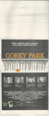 1984 * Cartel Cinematográfico "Gorky Park - Lee Marvin, William Hurt" Thriller (B+)