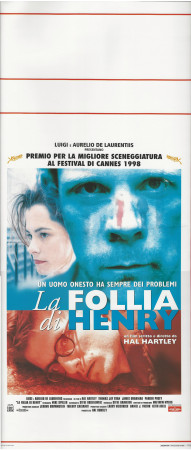 1999 * Cartel Cinematográfico "La Follia di Henry – Jay Ryan, James Urbaniak, Parker Posey" Drama (A-)