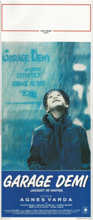 1992 * Cartel Cinematográfico "Garage Demy(Jacquot de Nantes) - Philippe Maron, Edouard Joubeaud, Jacques Demy" Comedia (A-)