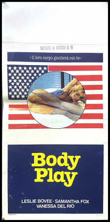 ND * Cartel Cinematográfico "Body Play" Erotica (B-)