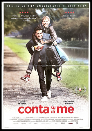 2017 * Cartel Cinematográfico "Conta Su di Me - Elyas M'Barek, Philip Schwarz" Comedia (B)