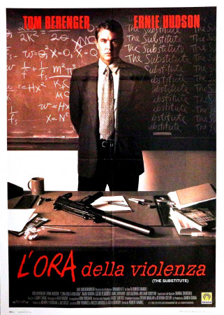 1996 * Cartel 2F Cinematográfico "L'Ora della Violenza - Tom Berenger, Ernie Hudson" Aventuras (A-)