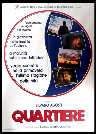 1987 * Cartel 2F Cinematográfico "Quartiere - Victoria Zinny, Paola Agosti" Drama (B+)