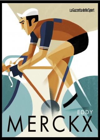 2020ca * Cartel Original "Riccardo Guasco - Eddy Merckx, Hall of Fame Giro d’Italia" Italia (A)