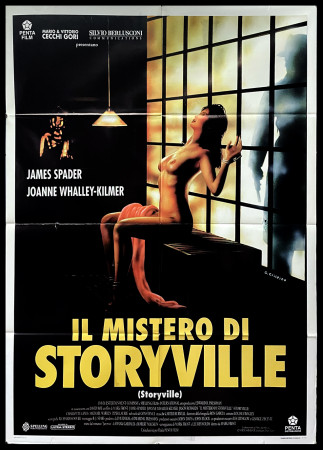 1992 * Cartel 2F Cinematográfico "Il Mistero di Storyville - Joanne Whalley, Jason Robards" Drama (B+)