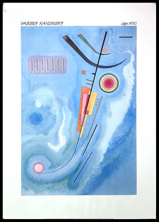 1990 * Cartel Decorativo "KANDINSKY - Léger 1930" Italia (B+)