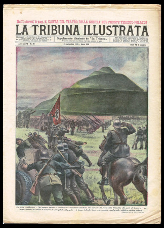 1939 * La Tribuna Illustrata (N°39) "Un Gesto Cavalleresco" Revista Original