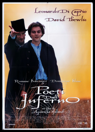 1995 * Cartel 2F Cinematográfico "Poeti dall'Inferno - Leonardo DiCaprio, David Thewlis" Drama (B+)