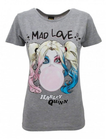 Camiseta Algodón Original "Harley Quinn - Mad Love" BRAND OFFICIAL