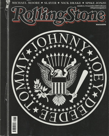 2009 (N73) * Portada de Revista Rolling Stone Original "Ramones" en Passepartout