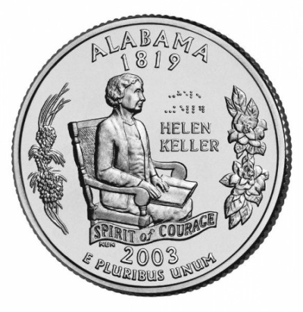 2003 * Cuarto de dólar Estados Unidos Alabama (P)