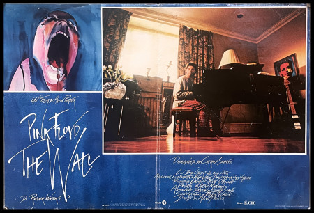 1982 * Cartel Cinematográfico "The Wall - Pink Floyd" Musical (B-)