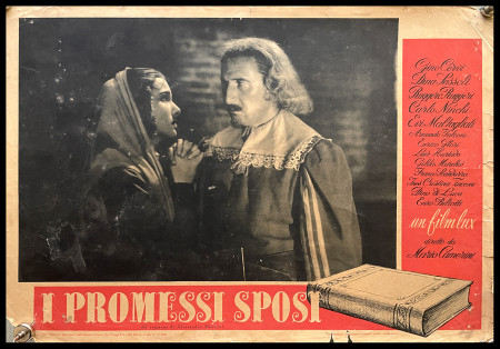 1941 * Locandina Fotobusta "I Promessi Sposi - Enrico Glori, Gino Cervi" Drammatico (C)