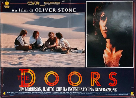 1991 * Cartel Cinematográfico "The Doors - Val Kilmer, Michael Wincott, Billy Idol" Musical (B)