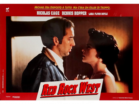 1993 * Cartel Cinematográfico "Red Rock West - Dennis Hopper, Nicolas Cage" Drama (B+)