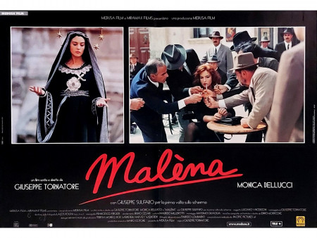 2000 * Cartel Cinematográfico "Malèna - Monica Bellucci, Giuseppe Tornatore" Drama (B+)