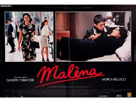 2000 * Cartel Cinematográfico "Malèna - Monica Bellucci, Giuseppe Tornatore" Drama (B+)