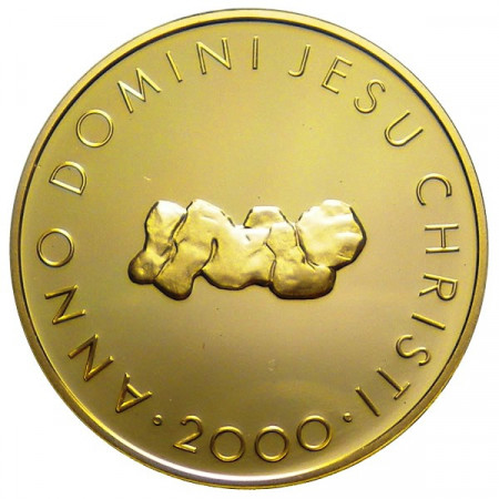 2000 * 100 Francos oro Suiza "Dos mil años del Cristianismo"