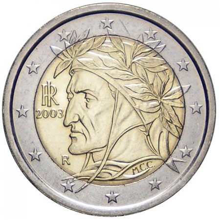 2003 * 2 euro ITALIA Dante unc