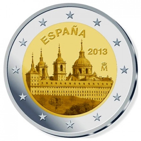 2013 * 2 euro España Monasterio de el Escorial