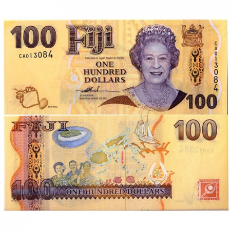 2007 * Billete Fiyi 100 dólares EBC