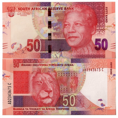 2012 * Billete Sudáfrica 50 rand EBC