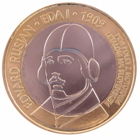 2009 * 3 euro ESLOVENIA Edvard Rusjan