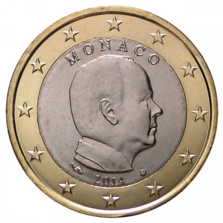 2014 * 1 euro MONACO Alberto II