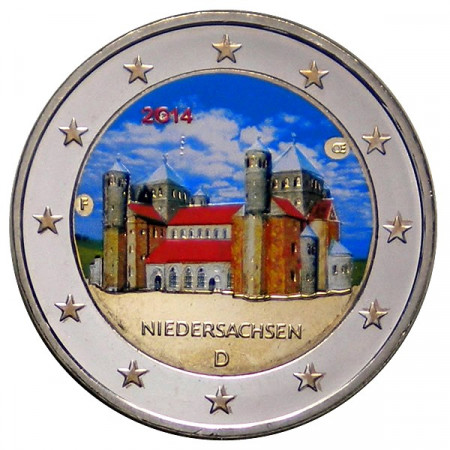 2014 * 2 euro ALEMANIA Iglesia de San Miguel colorido