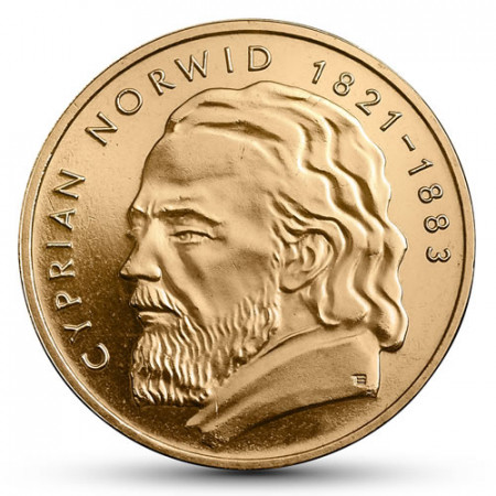 2013 * 2 zlote Polonia Cyprian Kamil Norwid