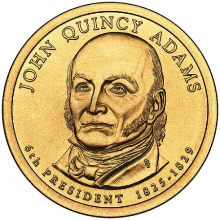 2008 * 1 Dólar Estados Unidos "John Quincy Adams - 6th" UNC