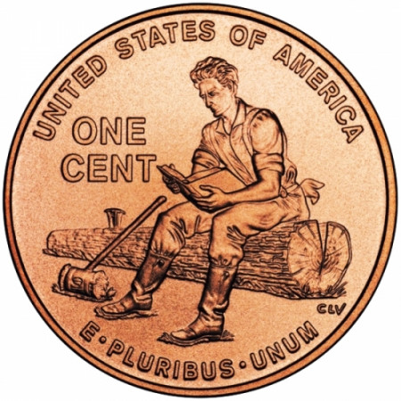 2009 * 1 Cent (Lincoln Cent) de Dólar Estados Unidos "Formative Years" (KM 442) UNC